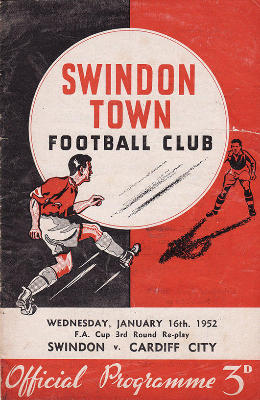 <b>Wednesday, January 16, 1952</b><br />vs. Cardiff City (Home)